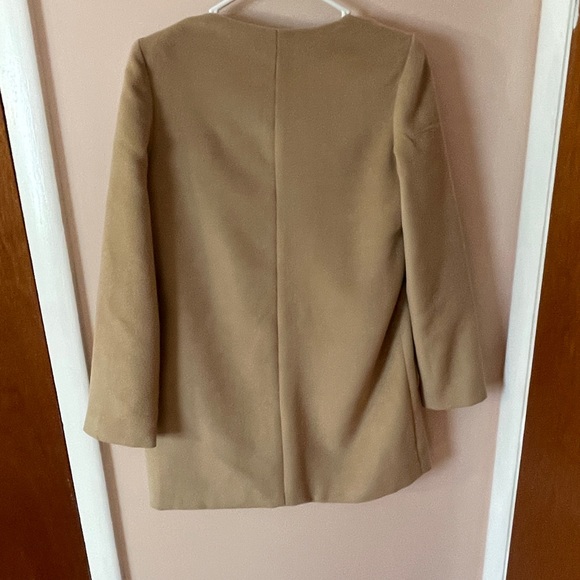 DHY Camel Pea Coat - Picture 3 of 3